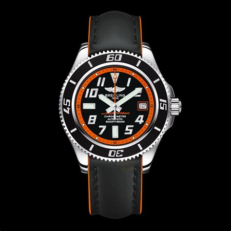 breitling superocean orange bezel|breitling superocean 42 price.